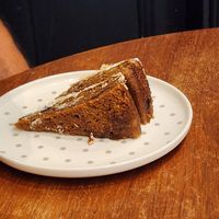 salted caramel cake at The Wildcat in Fort William