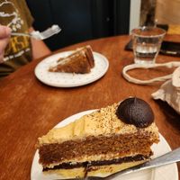 carrot pistachio cake at The Wildcat in Fort William