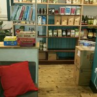 The Wildcat den snug area at the back of cafe. at The Wildcat in Fort William