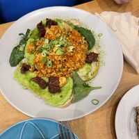 Tofu scrambled  at The Wildcat in Fort William