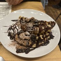 Waffles  at The Wildcat in Fort William