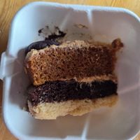 Gâteau au caramel salé at The Wildcat in Fort William