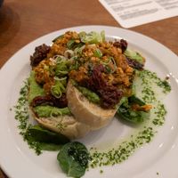 Scrambled tofu at The Wildcat in Fort William