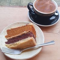 Millionaires cake and chai at The Wildcat in Fort William