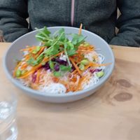 Noodle salad at The Wildcat in Fort William