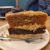 caramel millionaire's cake 🤤 at The Wildcat in Fort William
