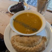 Hefty pasty and soup at The Wildcat in Fort William