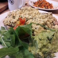 Tofu scramble at The Wildcat in Fort William