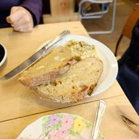 Hummus toast at The Wildcat in Fort William