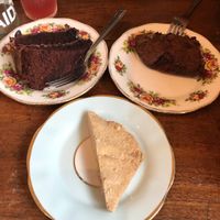 Chocolate Fudge Cake, Brownie, Shortbread at The Wildcat in Fort William