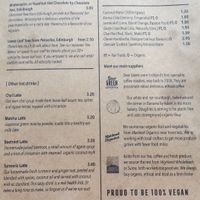 Menu 2 at The Wildcat in Fort William