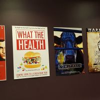 Toilet decor at The Wildcat in Fort William