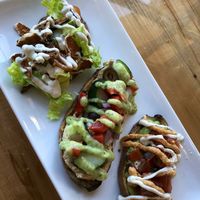 Sweet potato toast!  at The Fuel in Brighton