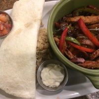 Fajitas at Ek's Grill in Kelowna