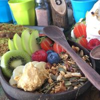 Açai, cocowhip, avo toast  at Clean Eats and Healthy Treats in Nelson Bay