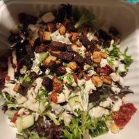 Cashew Caesar salad at Red Cup Coffee House in Oklahoma City