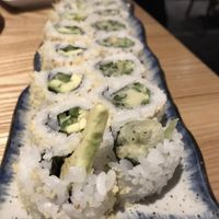 Tempura Kale and Avocado Roll  at Tavernakaya in Madison