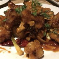 General Tso Cauliflower- so crispy and delicious !  at Tavernakaya in Madison