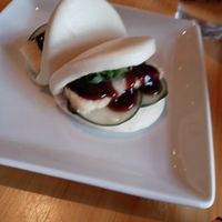 Umami Tofu Buns (sorry for the blur lol) at Tavernakaya in Madison