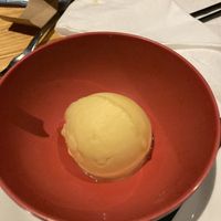 Mango sorbett  at Tavernakaya in Madison