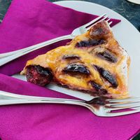 Plum cake (vegetarian)  at Cafe-Hotel Appenzell in Appenzell