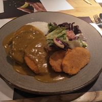 Vegan vegetable katsu curry at Wagamama in Winchester