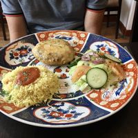 Moroccan spring roll at Al Fassia Restaurant in Windsor