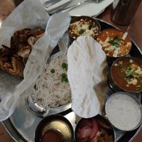 Chef Special Chur Chur Naan Thali - check if it is Vegan at Dosa Delight in Jackson Heights