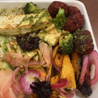 Falafel, broccoli, tofu bowl   at Little Beet - Midtown West in New York City