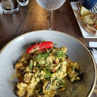 Vegan curry at The Arkle Manor in Betchworth