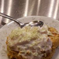 Key lime pie. at Fig + Farro in Minneapolis