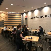 Restaurant sitting area at Bellwether in Jacksonville