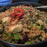 Salt and pepper veggie fried rice  at DanDan in Milwaukee