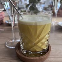 Kurkuma Latte  at Cafe Hygge in Loerrach