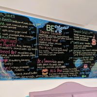 menu at BE Cafe in Salmiya