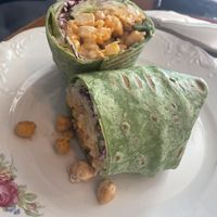 Buffalo cauliflower wrap  at Terra Cafe in Monroe