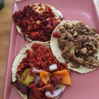 Tacos at Vege Taco in Mexico City