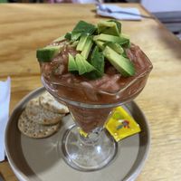 Cóctel de no camarón   at Vege Taco in Mexico City