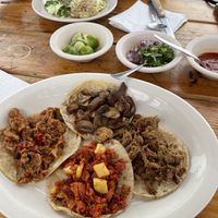 Tacos  at Vege Taco in Mexico City