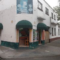 entrance 2019 at Vege Taco in Mexico City