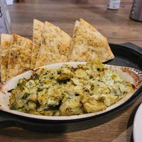 Vegan artichoke dip at Parkway Pizza in St Louis Park