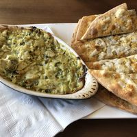 Vegan artichoke dip was the best artichoke dip I have ever had. I stopped eating it as a meat eater because of the grease nd heaviness. Today this vegan dish was perfect   at Parkway Pizza in St Louis Park