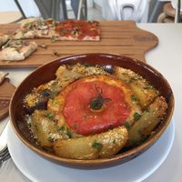 Tomato with rice at 22.2 Pizza al Taglio in Zaragoza