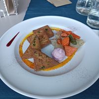 Grilled and rostaded tofu at Apriti Sesamo Cucina Naturale Bioenegetico in Parma