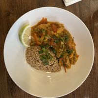 Seitan stew  at Toutes Les Couleurs in Lyon