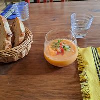 gaspacio melon at Toutes Les Couleurs in Lyon
