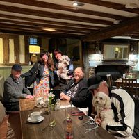 Now all the restaurants dog friendly  at The Lion Hotel in Dartford