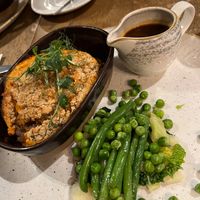 Vegan lentil
Shepherds pie  at The Lion Hotel in Dartford