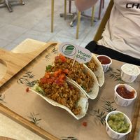 Vegan tacos  at Soma Bistro in La Pineda