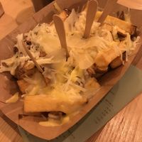 4 cheese fries at Vegan Queen in Murcia